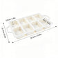 Silicone Muffin Pan 8 Cup  with Stainless Steel Frame