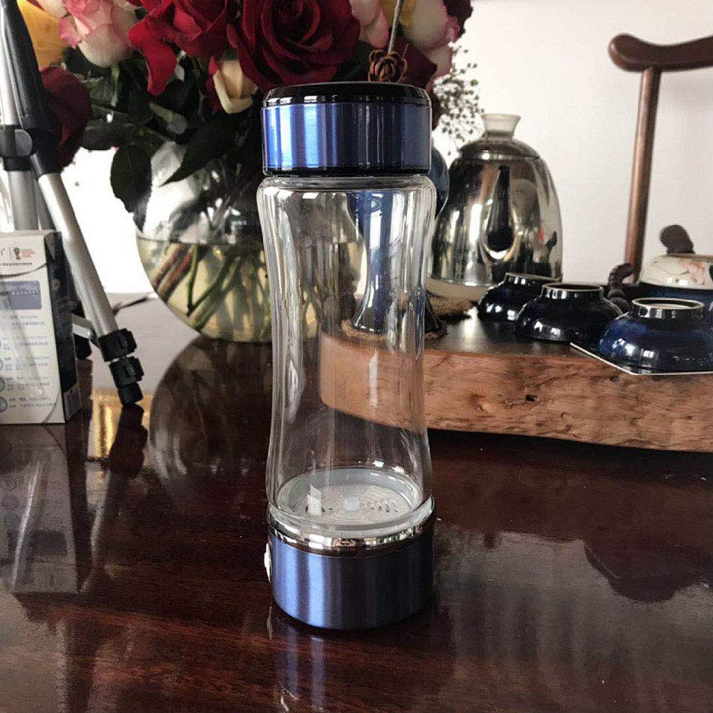 400ml Hydrogen-rich Water Ionizer Generator Bottle Cup USB Portable Mug