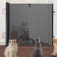 No Drill Retractable Pet Gate Barrier for Dogs and Cats Indoor Outdoor Use