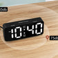 Small Digital Alarm Clock with 6 Dimmers and 5 Alarm Volumes for Bedrooms
