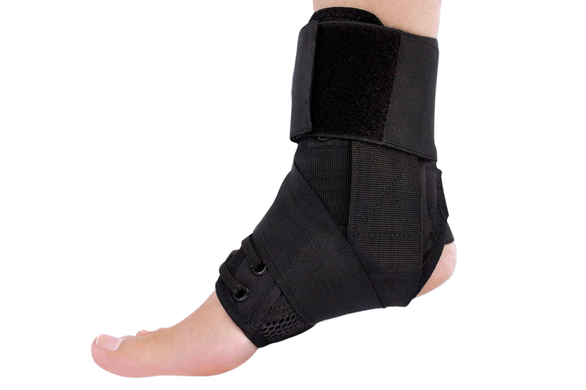 Adjustable Lace Up Ankle Strap Support for Sports Running Basketball