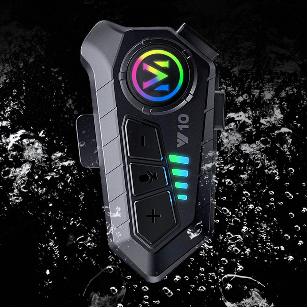 Motorcycle Wireless Bluetooth Helmet Headset Call Motorbike Headphone