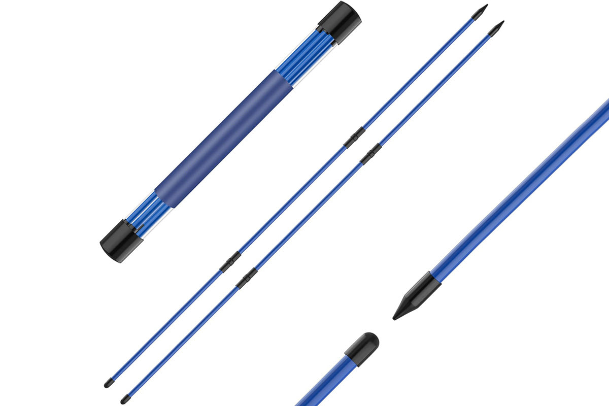3-Section Golf Alignment Stick Foldable Swing Training Aid