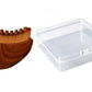 1 Lymphatic Contour Facial Brush with Case and 1 Handheld Body Massage Roller