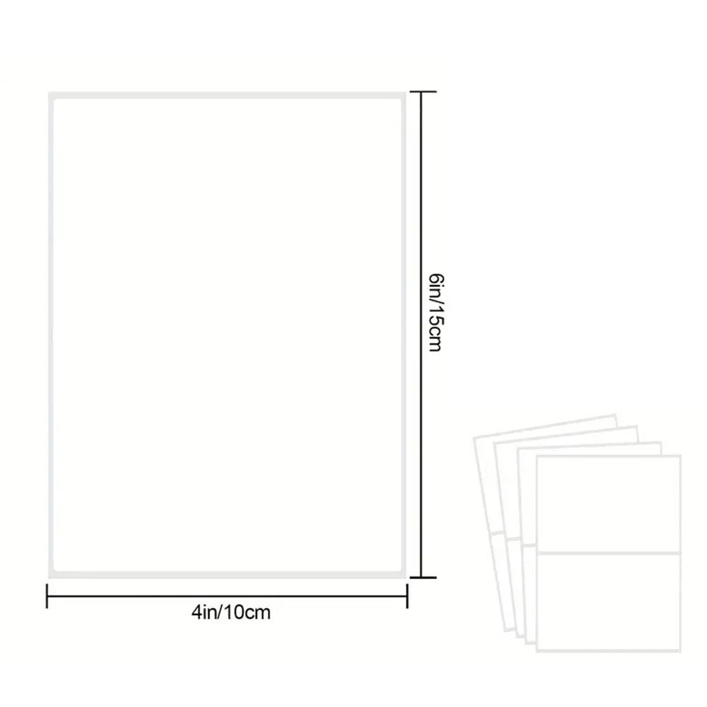 100 PCS Removable Labels for Storage Boxes Large Sticky Labels for Home School Office