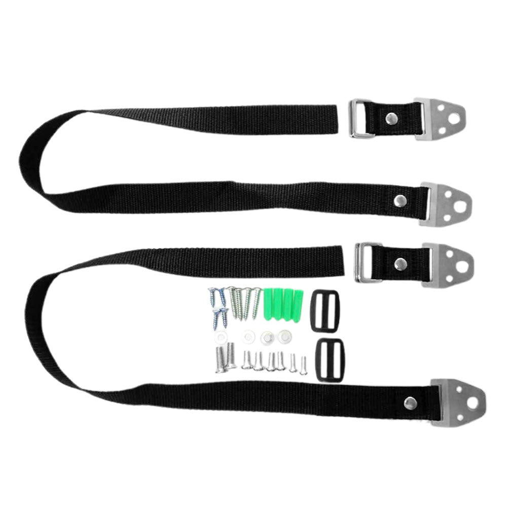 Furniture Anti Tip Straps with Buckle Adjustable Wall Anchor Straps for TV Stand Cabinet