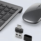 Wireless Bluetooth Keyboard Mouse Triple Modes Rechargeable For Tablet PC