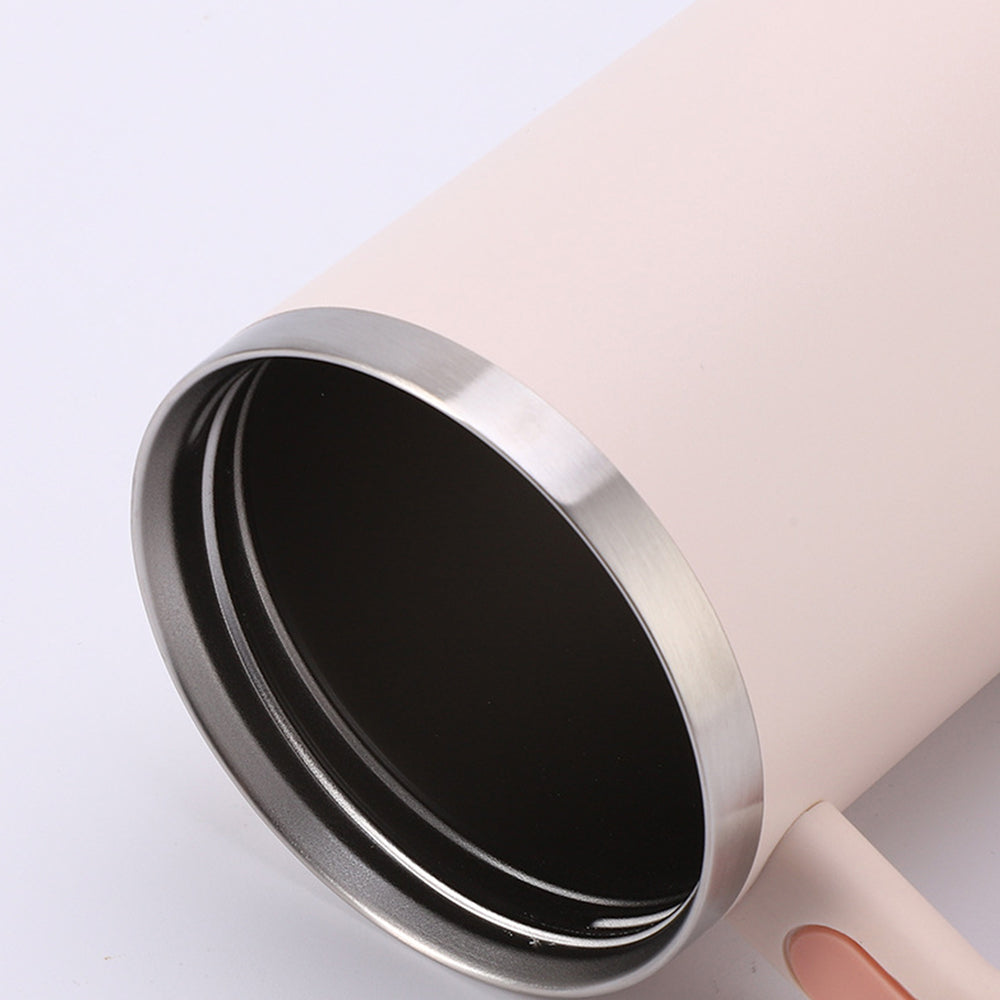 1200ML Stainless Steel Vacuum Insulated Tumbler with Straw and Lid Handle Mug