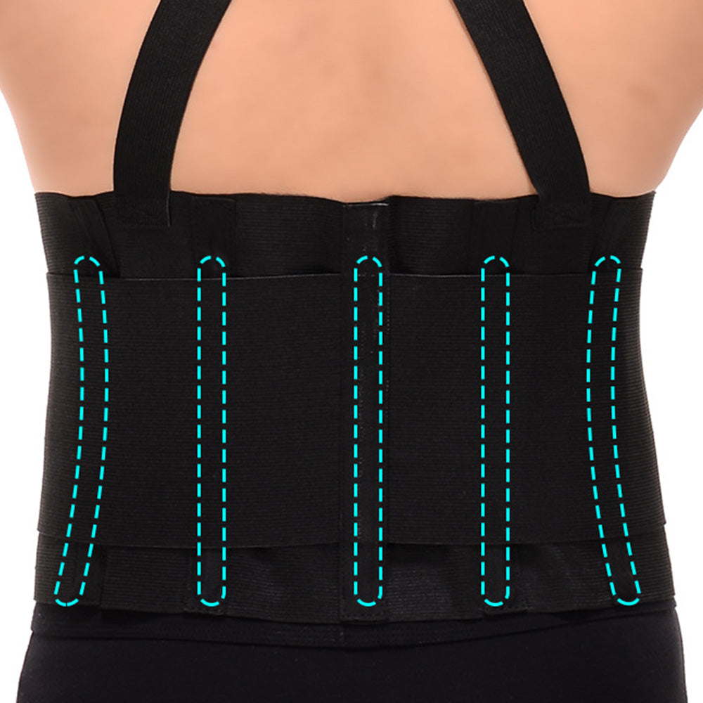 Back Brace Support 360-degree Belt Adjustable Lumbar for Heavy Lifting Work Protector