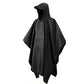 3 in 1 Portable Rain Poncho Waterproof Lightweight Emergency Raincoat with Pocket