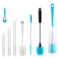 Multi Size Cup Brush Set Long Cleaning Brush Sports Water Bottle Brush for Cups Water Bottles