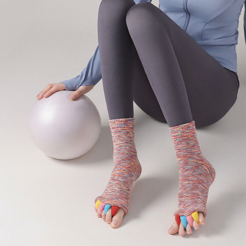 3Pcs Breathable Toe Socks Comfortable Toe Separator Socks