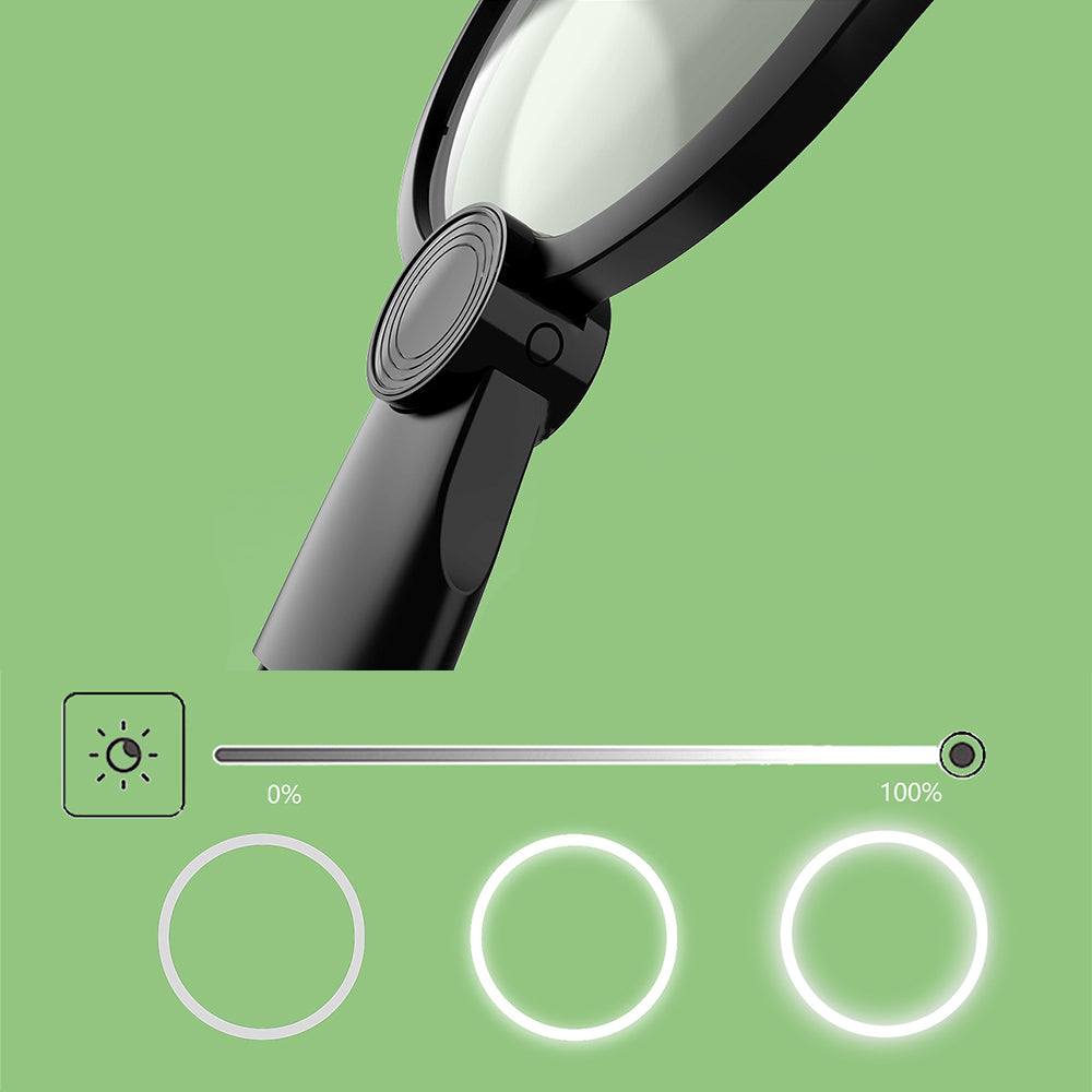 Magnetic Neck 3X Magnifier with Light for Reading