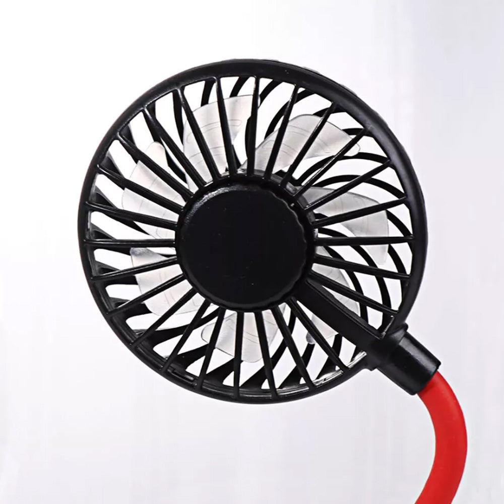 Clip on Mini Fan Portable USB Rechargeable Personal Desk Fan Cooling Fan