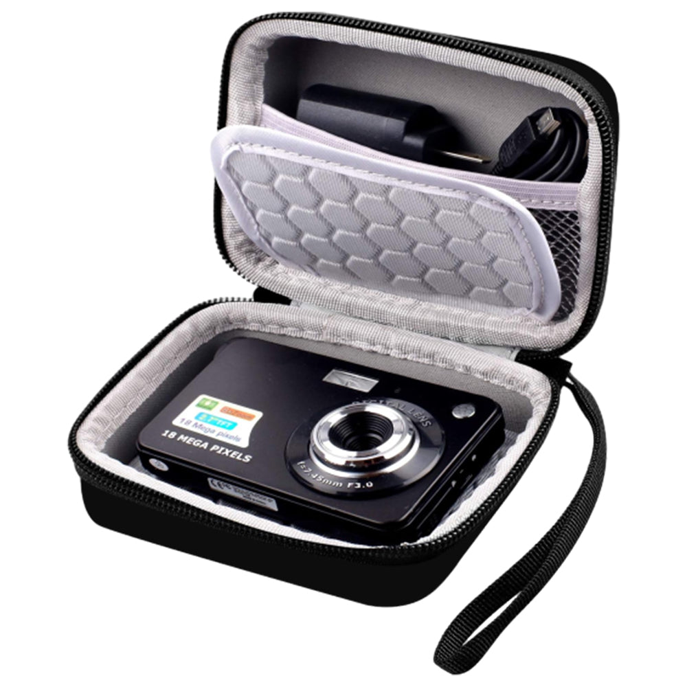 2Pcs 12x9x6CM EVA Carrying And Protective Shockproof Case For Digital Camera