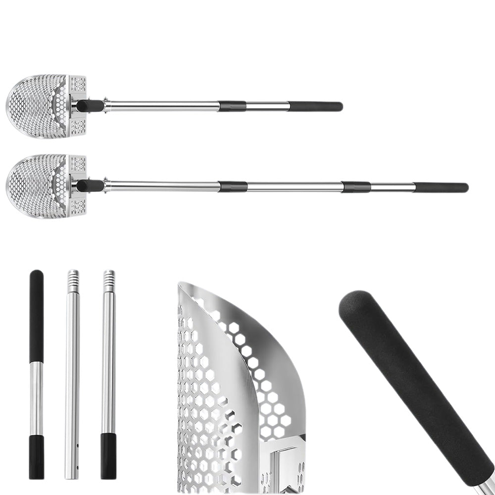 Sand Scoop with Shovel for Metal Detecting Metal Detector at Beach