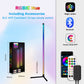 120CM RGB Bluetooth Mobile Phone App Control Corner Floor Lamp