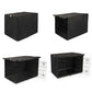Breathable Oxford Fabric Dog Crate Cover with Front and Side Zipper Doors