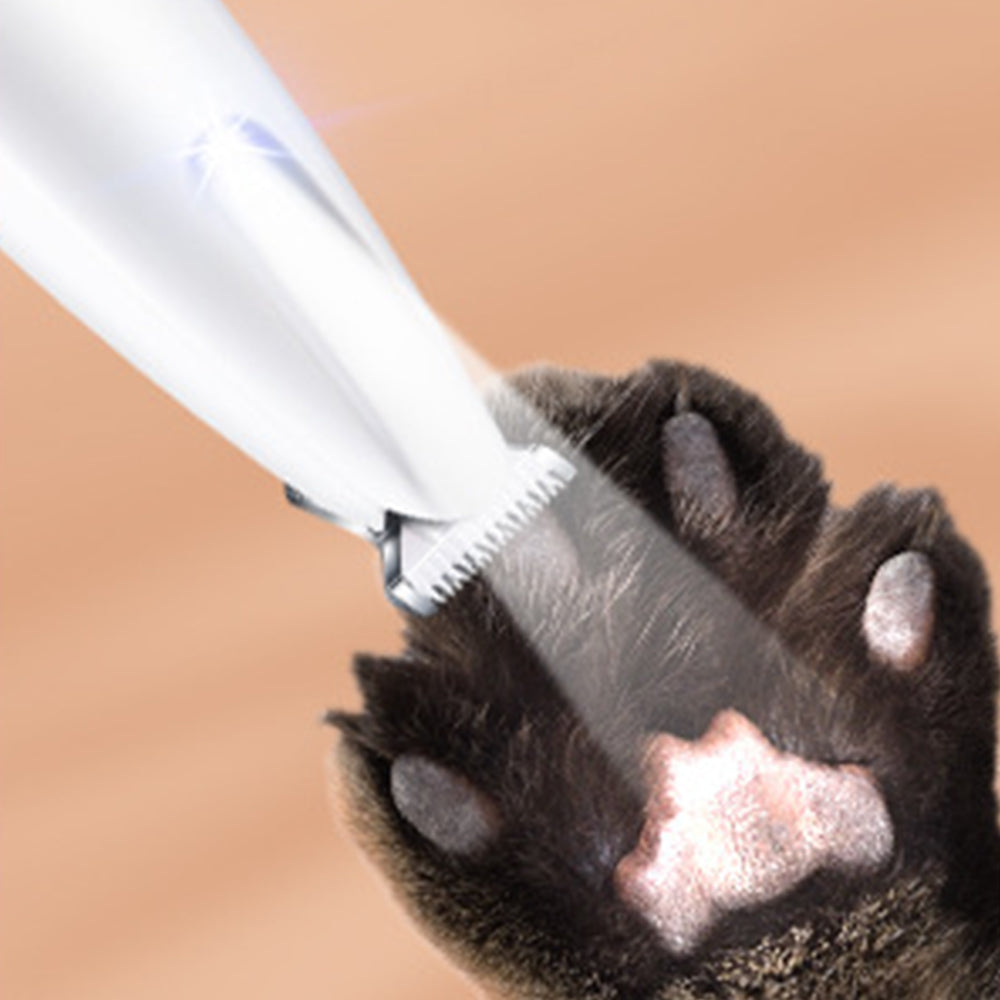 Micro 18mm Widen Pet Claw Hair Trimmer With LED Light