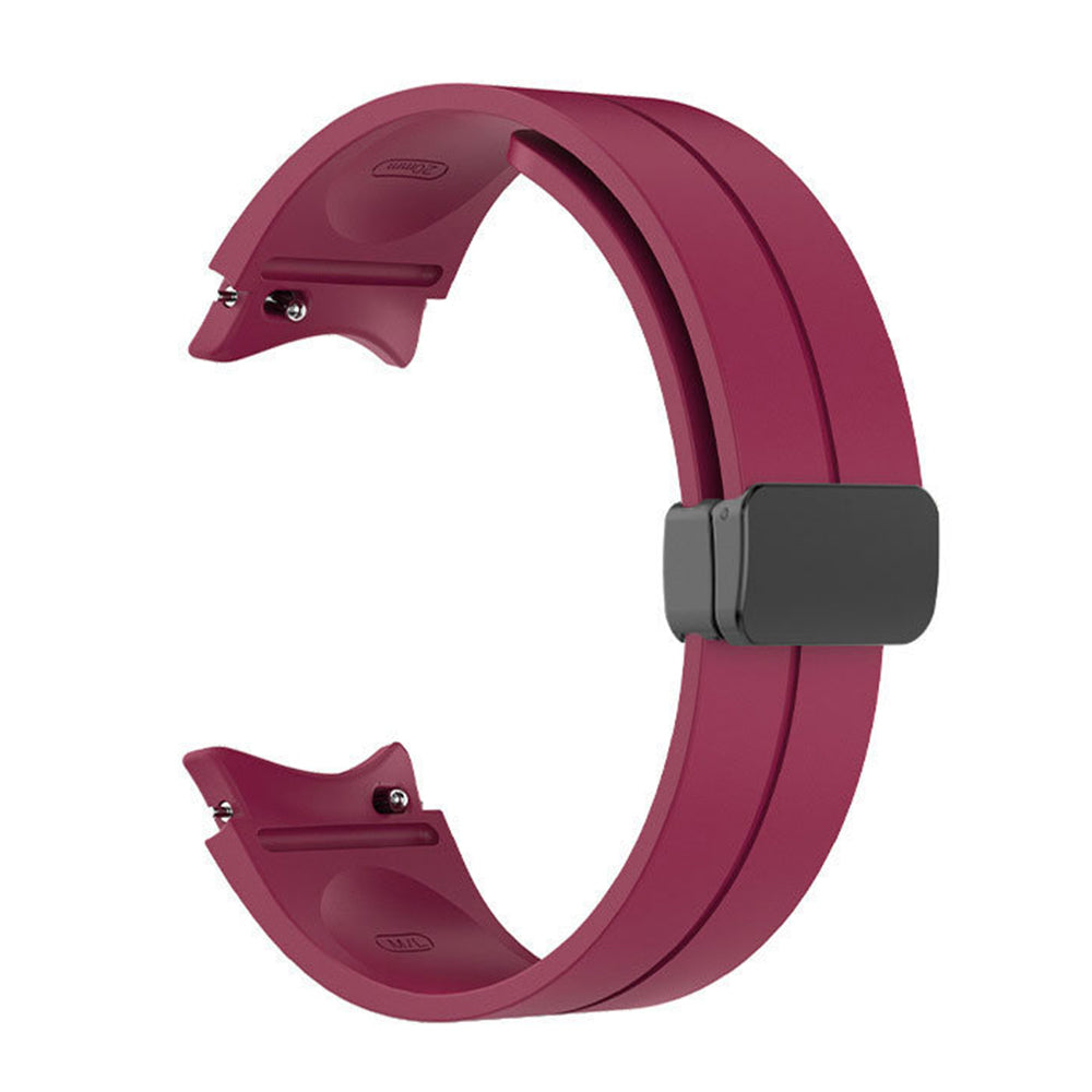 Magnetic Silicone Band Strap for Samsung Galaxy Watch 4/5/6 Pro