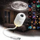 2-in-1 Galaxy Projector and Night Light 360-degree USB Galaxy Projector for Bedroom