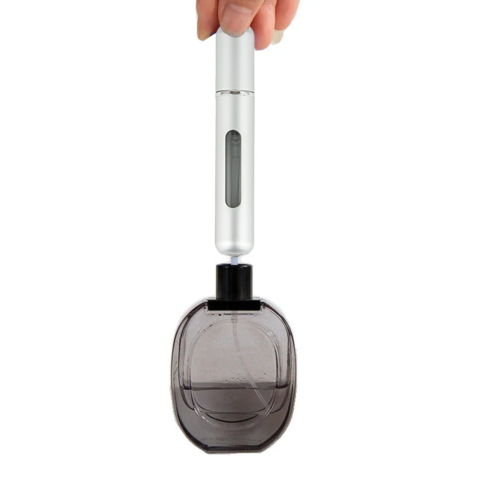 2Pcs 8ML Mini Travel Perfume Spray Pump Refillable Bottle Atomizer Portable Scent