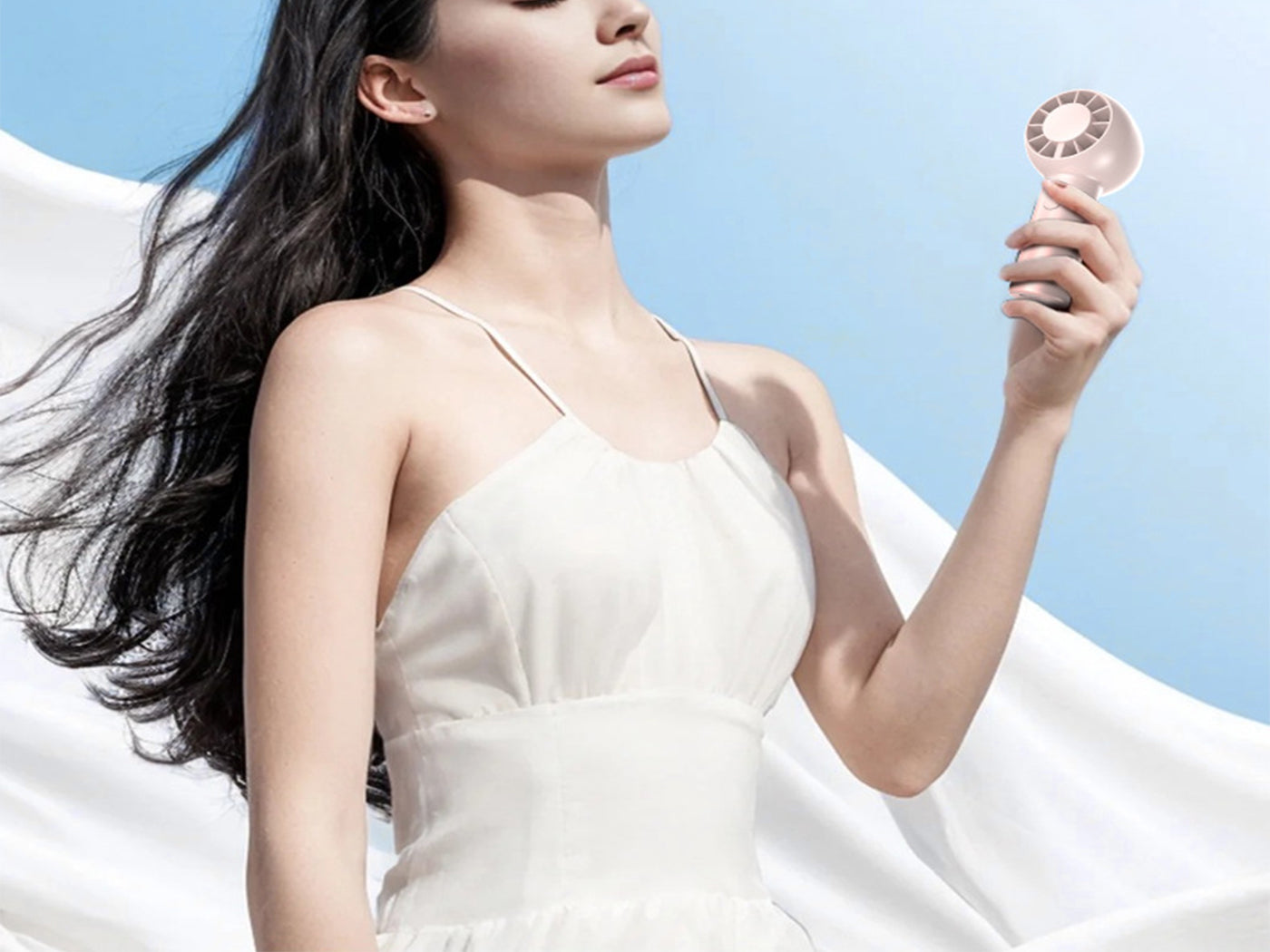 Mini USB Rechargeable Handheld Fan