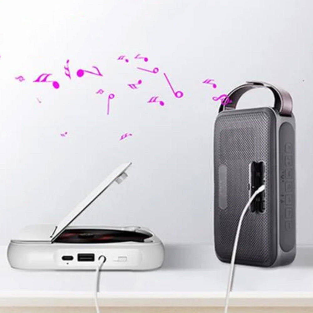Rechargeable CD Player with Bluetooth Portable Personal CD Player