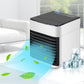 17x17x17CM Portable Cooling Fan Mini Air Conditioner Humidifier Desk USB Fan