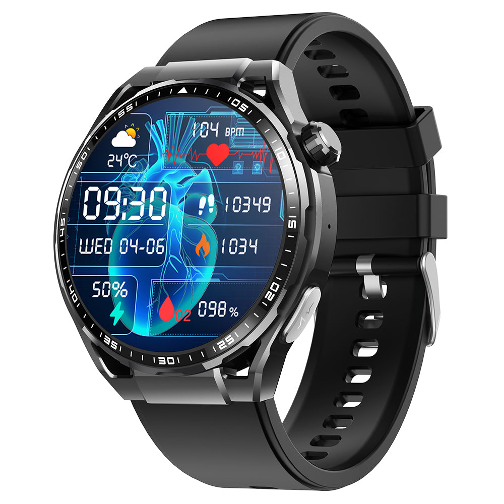 Bluetooth Smart Watch Fitness Tracker Blood Pressure Heart Rate Sport Watch