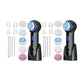 2Pcs 2-in-1 Rechargeable Facial Cleansing Brush with LCD Screen
