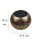 2Pcs Hollowed Shadow Outdoor Solar Lamp