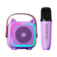 Mini Karaoke Machine Portable Bluetooth-Speaker with A Microphone