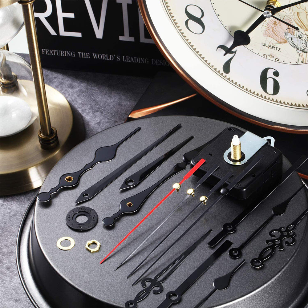 Replacement Quartz Clock Movement Mechanism Motor Metal Hands Fittings