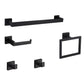 5Pcs Bathroom Towel Bar Set Stainless Steel 40cm Wall Mounted Towel Racks