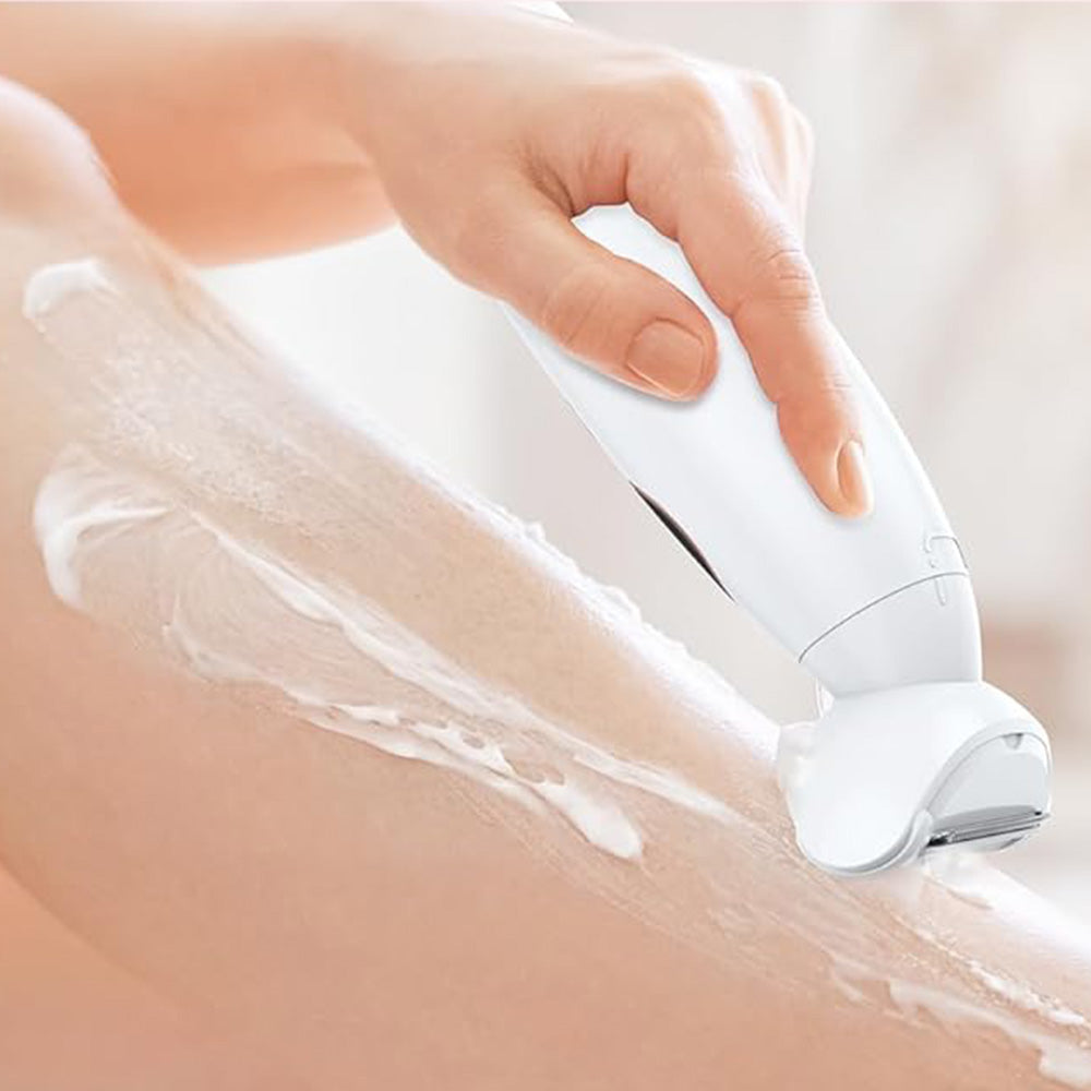 5 in 1 Lady Shavers for Women Bikini Trimmer with LED Display for Underarm Legs