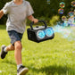 Bubble Machine Portable Bubble Maker for Outdoor Holiday Wedding Birthday