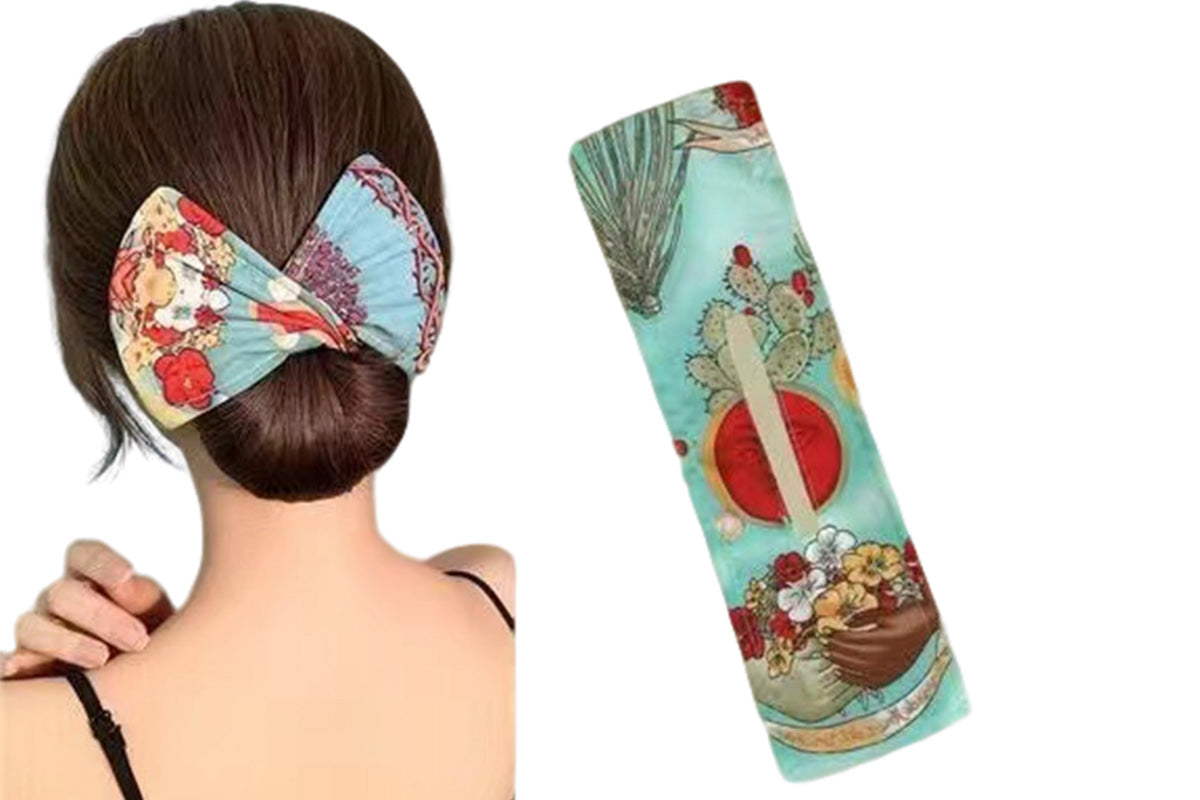 5-Pack Deft Hair Bun Maker Bows for Women and Girls