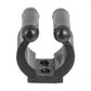 40 PCS Fishing Pole Rod Holder Clips Wall Mounted Rod Rack for Pool Cue