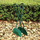 Stainless Steel Wide Leaf Grabber Rake for Garden Lawn and Park