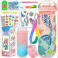 DIY Water Bottle with Stickers Attractive Decorate Your Own Water Bottle Kit