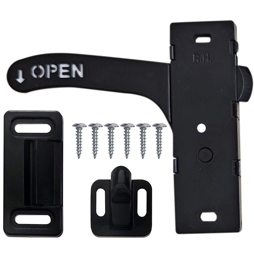RV Screen Door Latch Handle Replacement Kit Camper Door Latch for Travel Trailer