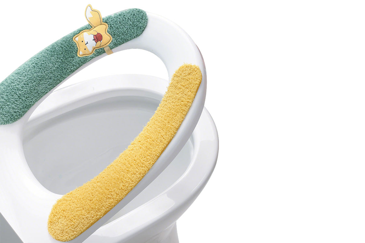 4 Pack Static Cling Toilet Seat Cover Toilet Seat Pad