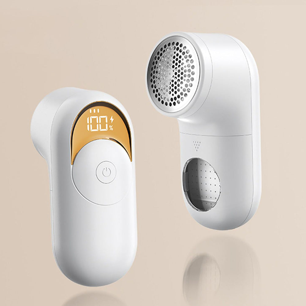 Fabric Shaver 6-Blade 3-Speed Rechargeable Shaver LED Display for Clothes Blanket