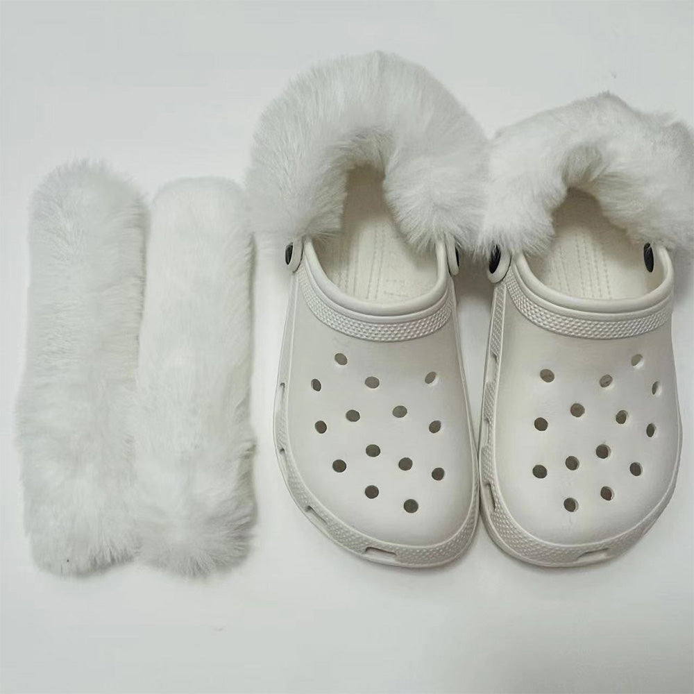 Fleeced Liner Inserts for Crocs Warm Fuzzy Replacement Insoles for Winter