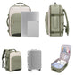 4-Piece Travel Backpack Set Weekender Essentials Backpack for Airplane Travel