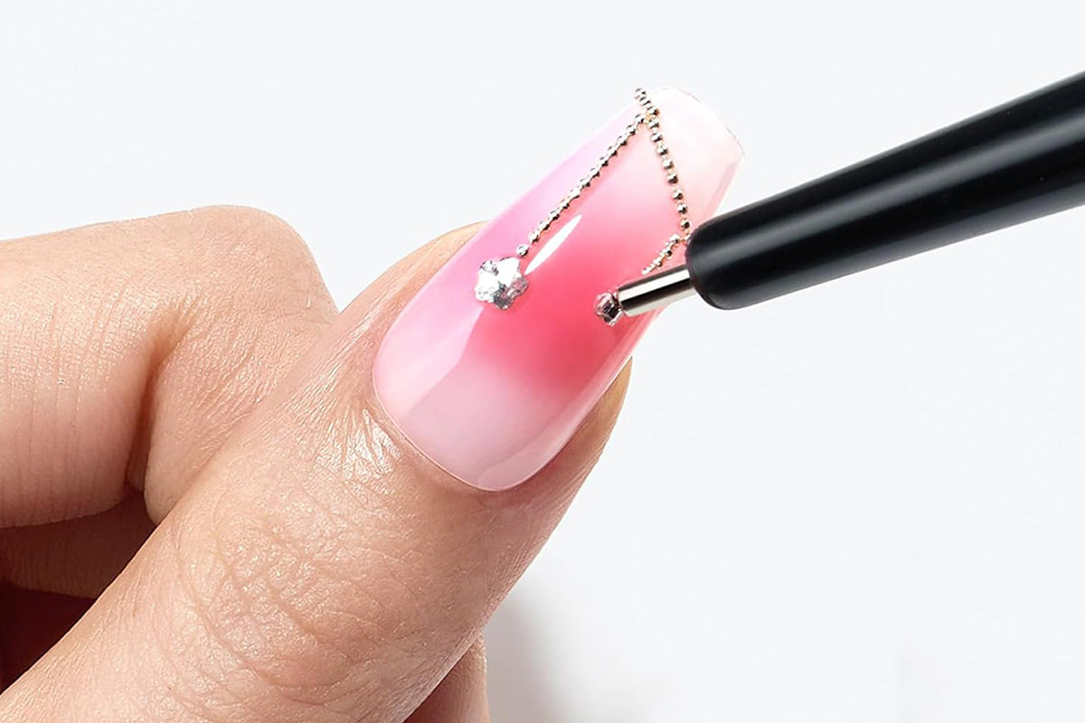 Cat Eye Nail Art Set with Pen