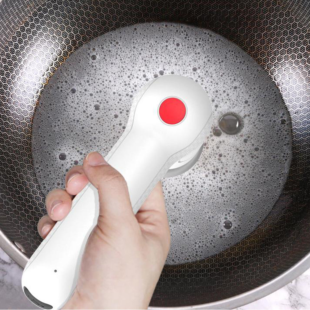 9-In-1 Handheld Chargeable Spin Scrubber Cleaning Brush Kit