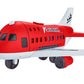 Kids Transformable Airplane Transport Playset Transformable Storage Plane Toy