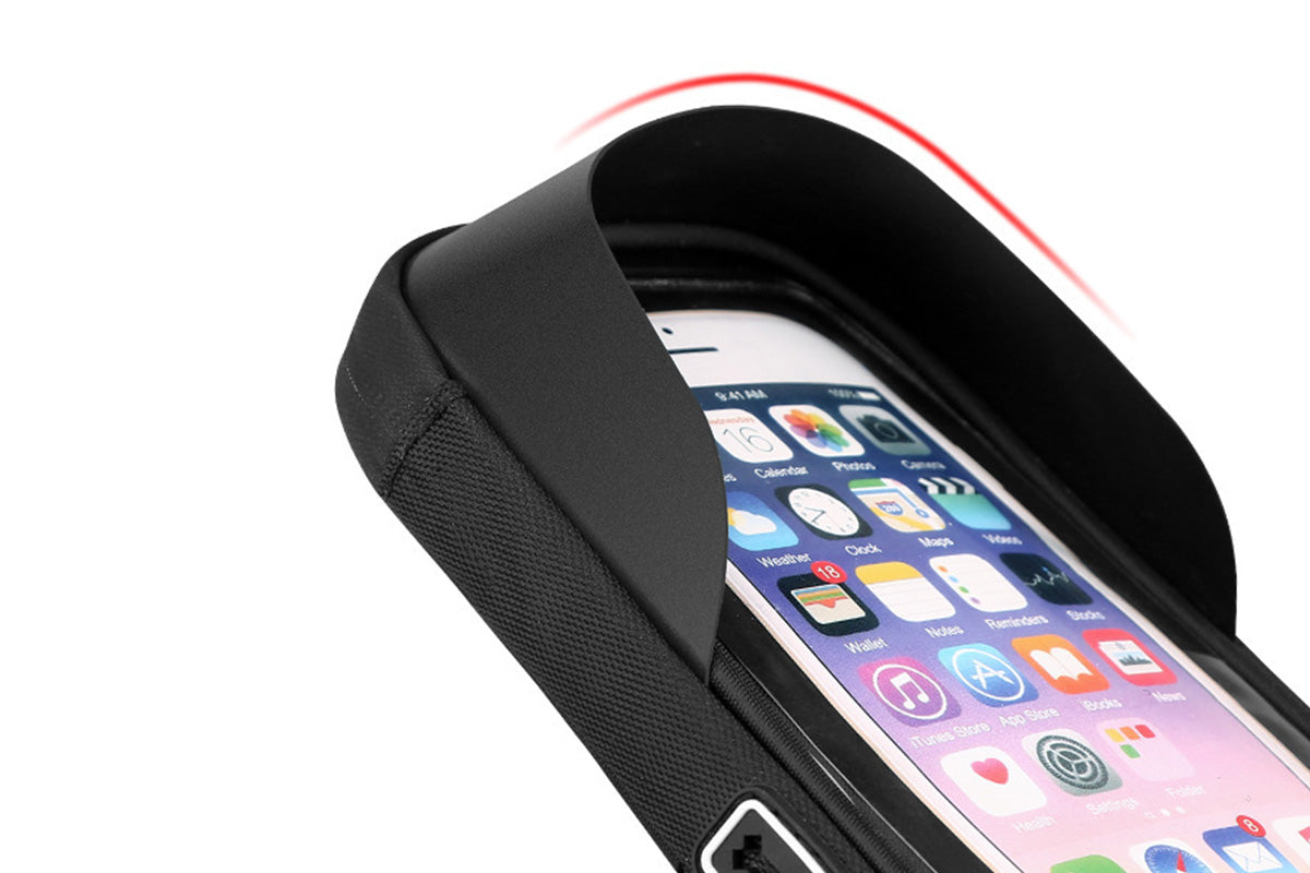 Waterproof Bike Phone Holder Fully Enclosed Handlebar Phone Mount